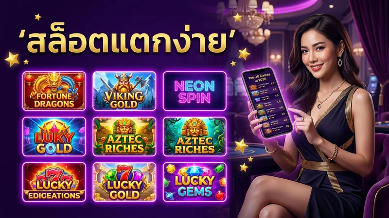 สล็อตแตกง่าย เกมไหนดี 2026